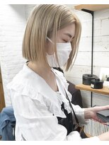 コス(kos) 『nanuk*ueki』ホワイトサンドベージュ*ケアブリーチ