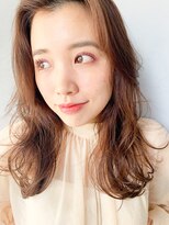 アンアミ キチジョウジ(Un ami Kichijoji)&nbsp;【unami】ゆるっとパーマ×大人ミディアム　澤田杏奈