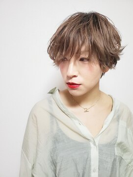 トリコ ヘアアンドケアスペース(trico hair&care space) ショート/シルキーベージュ/ことりベージュ/メンズライク