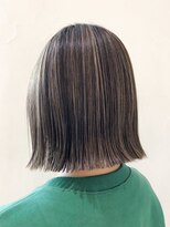 アイティーバイアルバム 藤沢店(IT by ALBUM) 切りっぱなしボブ_カーキグレージュマッシュショート_ba322782