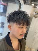 20代30代男性髪型東京バーバー日本橋フェードツイストスパイラル