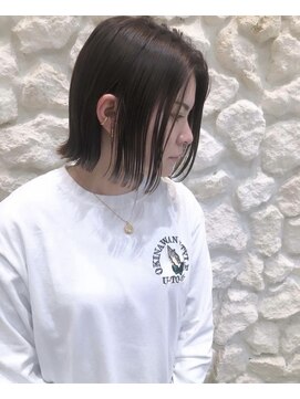 モアナバイヘッドライト 曽根店(Moana by HEADLIGHT) Moana#外はねボブ#髪質改善#トリートメント