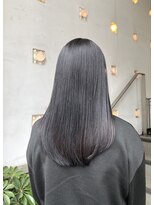 ヘアアンドメイク スタジオ ミムロ(HAIR&MAKE STUDIO MIMURO)&nbsp;丸みロングヘア・艶グレージュカラー
