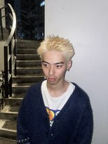 メリケンバーバーショップ フクオカ(MERICAN BARBERSHOP FUK)&nbsp;ハイトーンスパイキーショート