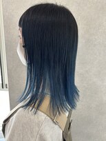 バズ(BUZZ) ブルーのグラデーションカラー★秋山