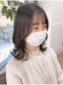 韓国前髪顔周り×美髪レイヤー[横浜/縮毛矯正/前髪縮毛矯正]