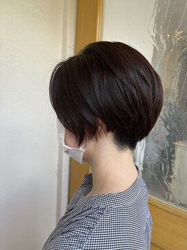 マロウ ヘア(Mallow hair) ソフト刈上げクールボーイッシュショートヘア