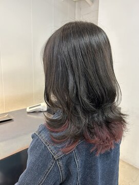 ナンバースリー 溝の口店(Number Three) インナーカラー