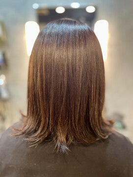 ファクトリービス(FACTORY bis) 50代M様 白髪抑制カラー+オーダーメイドトリートメント