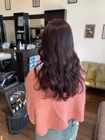 ヘアーワークス ボナ ウニクス店(HAIR WORKS bona) ハイライトカラーミディアムヘアグレージュカラーデザインカラー