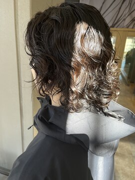 マウ(mau) 無造作パーマ 大人男髪 大人カジュアル メンズパーマ