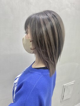 フェリア 松山(Feria) 【Feria松山】ナチュラルグレージュバレイヤージュ“石田幸輔”