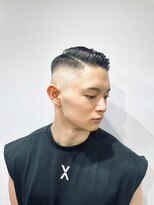 スカット 新宿(Sucut)&nbsp;ダークアッシュ/カルマパーマ/ベリーショート<理容室>[新宿]