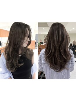 《ヘアスタイルに透明感溢れる美しく上品な立体感を》女性の魅力が引き立つJIL BLANのハイライト[大阪堺市]