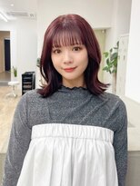 セイドット フクオカ(Say.FUKUOKA)&nbsp;【Say.中村】外ハネ×くびれミディアム×ワンカール×暖色