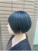 ブリーチあり/ブルーカラー【安佐南区】