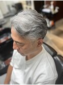 大人ツーブロック