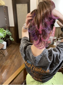 ルクス(Lux)の写真/幅広い世代の方に支持される理由は、お客様個々のお悩みに特化したデザインカラー。あなただけの色味を☆