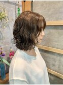 ミディアムパーマ