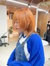 【ブリーチ】カット＋ケアブリーチ＋カラー＋トリートメント　￥19,800