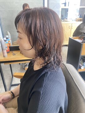 ソイクフ(SOY KUFU) 大人可愛い20代30代40代◎小顔に見せるヘアネビージュボブルフ