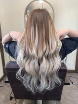 ガルボ ヘアー(garbo hair) プルエクステ 10代20代 バレイヤージュ 外国人風カラー エクステ