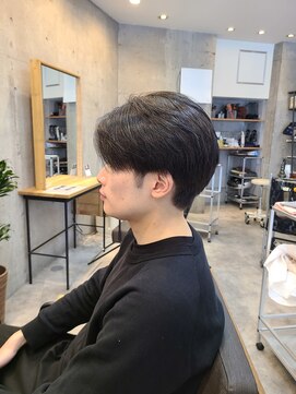 ヒート トウキョウ 目黒店(HEAT TOKYO) センターパートノーセットメンズ目黒