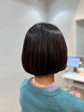 リーク(LEEK) オーガニックカラー&艶々のボブって(白髪染め)