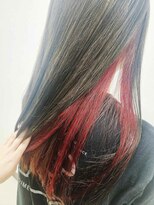 美容室 ハルミ ヘア リゾート 川口店(Harumi Hair Resort) 前髪/アンブレラカラー/こなれミディ/イメチェン/ウェーブパーマ