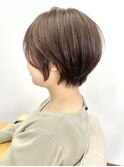 ショートヘア 美人ショートヘア 丸みショート 奈良 田村梨乃
