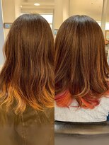 クララ カシハラ(CLALA Kashihara) 髪質改善ビフォーアフター/デザインカラー