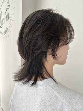 ヘアーデザインルアナ(Hair design Luana.) 面長さんに似合うエアリーウルフ