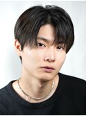 ナチュラルショートセンターパート