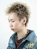 オーシャントーキョー 大阪(OCEAN TOKYO)&nbsp;ツーブロックスパイキーショートアップバング黒髪短髪