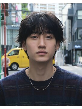 ディッセンバー 神宮前(December) メンズウルフ/ニュアンスパーマ/前下がりパーマ