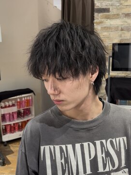 リップス レイ ギンザ(LIPPS Ray GINZA) さりげなく前髪あげてるマッシュ