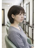 メロウ 成田(Mellow)&nbsp;襟足タイトな絶妙ショートボブ　成田駅/成田/マンツーマン