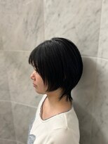 プラス アヴェダ(PLUS AVEDA)&nbsp;小顔ショートウルフヘア