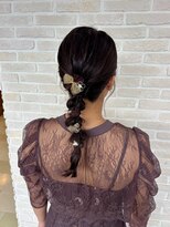 アンティ ブランシェ(an-t BRANCHE) 編みおろしヘア