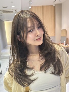 ベル 流山おおたかの森(BELLE) ロングヘア30代40代ストレートレイヤー@revo_ishida