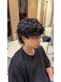 強めシャドウパーマ