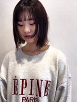 リム(Limb)&nbsp;ぱつっとボブ　ショコラブラウン