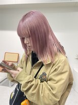 ミーム 原宿 表参道(meme)&nbsp;◎ブロンドハイトーンデザインカラーアンブレラカラー金髪
