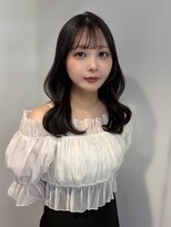 アクシス ナゴヤ(AXIS NAGOYA) 【なつミ】ダークパープル/ナチュラルショート/夏のヘアアレンジ