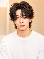 メンズイケメンパラダイス(Men'sイケメンパラダイス)&nbsp;Men'sフェザーパーマダブルカラー/韓国風メンズカット