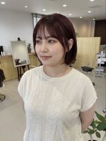 チオ(Chio)&nbsp;【富山】暖色チェリーピンク丸みショート