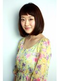 2014年トレンドかわいい女子にオススメ前髪短めボブ！
