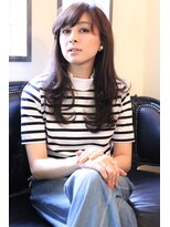 ヘア ビジュー(hair BIJOUX) 30代40代ロング必見!大きめウェーブが心地よい大人ガーリィヘア
