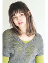 ☆ ペールグレージュ ＆ 毛束感 ☆デザインカラー ☆