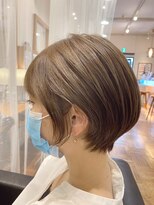 クララ スギタ(CLALA Sugita)&nbsp;ボブルフ/小顔/ネビージュ/マッシュショート/大人ボブ